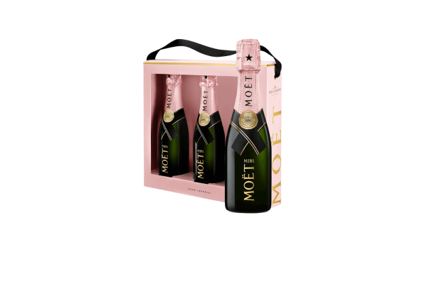 Moet 6-Pack of Mini Champagne Bottles