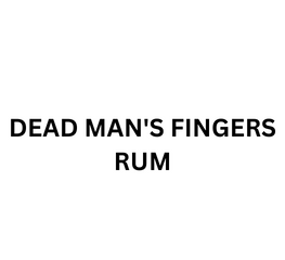 DEAD MAN'S FINGERS RUM