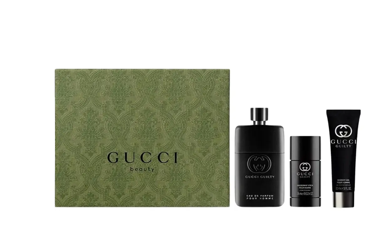 Gucci Guilty Pour Homme Edp 90ml + 50ml Shower Gel + 75g Deodorant ...