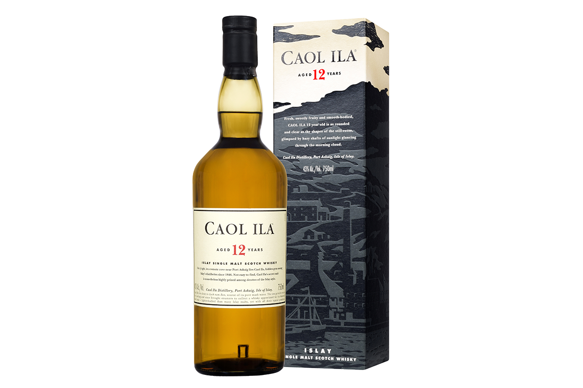 CAOL ILA 12 Years Old 70cl Single Malt Scotch - Beirut Duty Free