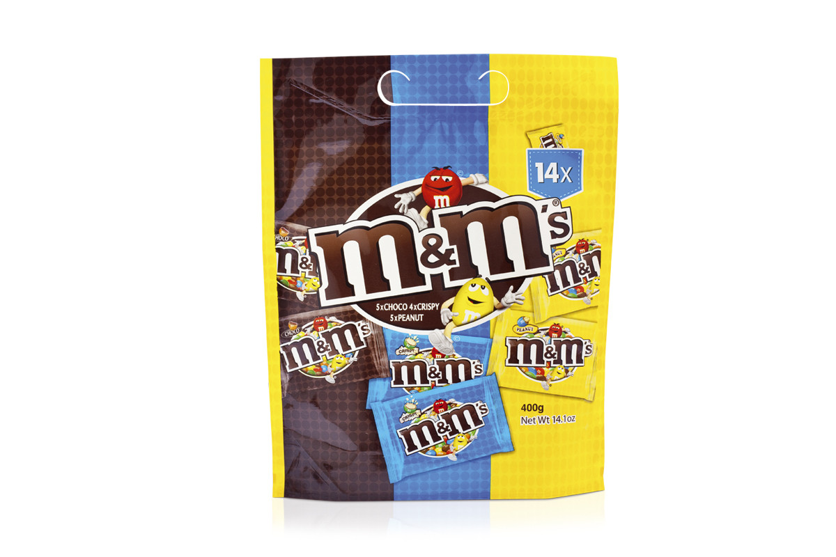 m&m mix pouch 400g